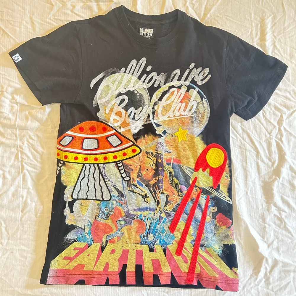 Billionaire Boys Club Black Cotton Tee